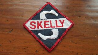 Vtg Skelly Service Station Uniform Patch Gasoline Petroleum Getty Oil Texaco 4x4