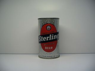 Sterling Pilsner Flat Top Beer Can - Evansville,  Indiana