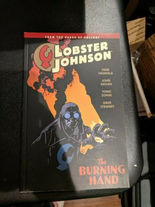 Lobster Johnson: Volume 2 " The Burning Hand " Tpb - Rare & Oop Hellboy Bprd