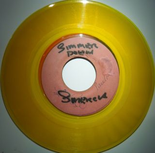 45 Ska / Bob Marley & The Wailers / Simmer Down / Coxsone Pre Yellow Vinyl