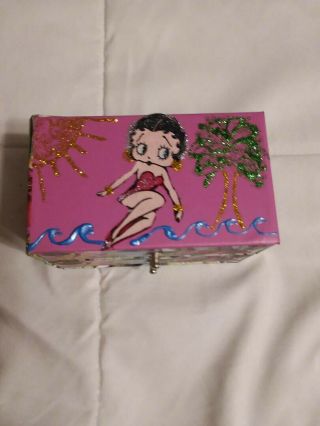 Betty Boop 2 Drawer Jewelry Chest - - Very Unique - Adorable