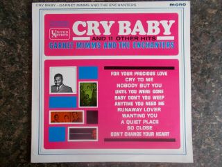 Uk Un.  Artists Lp - Garnet Mimms & Enchanters - " Cry Baby & 11 Other Hits "