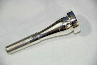 Olds 3 Trumpet Mouthpiece Vintage Silver Plated