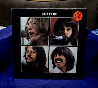 The Beatles Very Rare Lp Let It Be 1970 Usa 1stpress Apple Records Oop