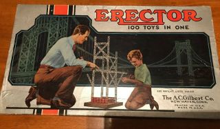 Erector Set 1950’s Set 2 - 1/2