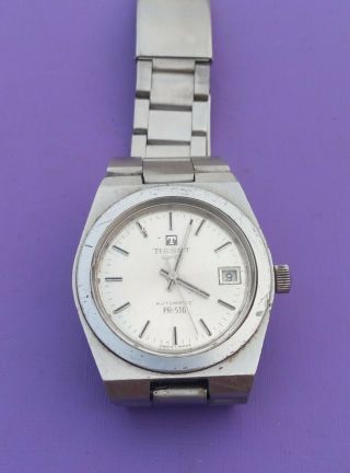 Vintage Tissot Automatic PR 516 c.  2481 Swiss Men ' s Watch. 2