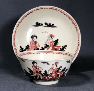 Rare 18th Century Decorated English Creamware Pottery Leeds Musicians
