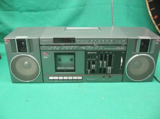 Vintage Panasonic Rx - C60 Boombox Ghettoblaster,  Cassette Great