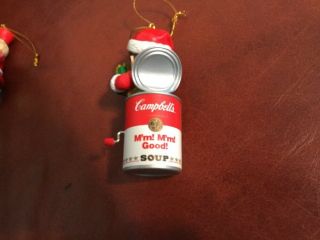 2002 CAMPBELL ' S SOUP Collector ' s Christmas Ornament Kid in a JACK IN THE BOX 3