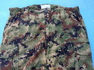 Serbian Army M10 Camouflage Pants Trousers Size 168/52