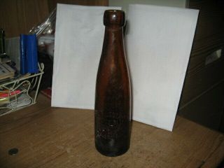 Blob Top Beer Bottle Pilsner Weiss Beer Brewery Company St.  Louis Mo