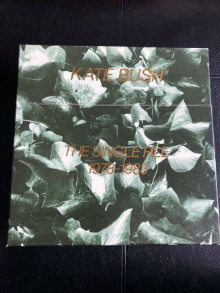 Kate Bush The Single File 1978 - 1983 Vinyl Box Set Ltd Edition.  No 0051