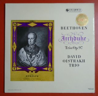 Beethoven Archduke/oistrakh Trio Sax 2352 B/s
