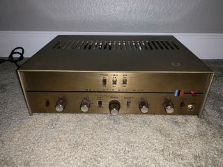 Realistic Saf - 24c 24 Vintage Stereo Tube Amp Amplifier Rare Usa