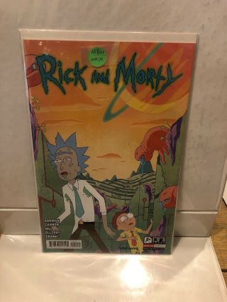 Rick And Morty Oni Press Comic 2 First Print Nm - M