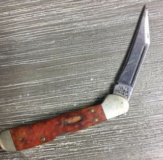 Case Xx 61749l Ss Pocket Knife Red Bone Rare 5 Dot