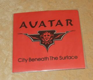 Avatar City Beneath The Surface Pre - Savatage 1983 Par Records 7 " Unplayed