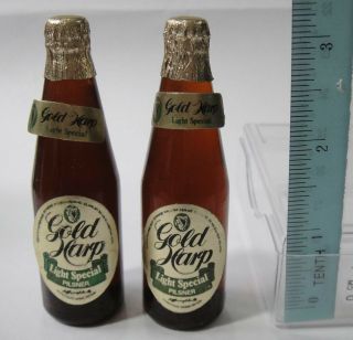 Vintage Miniature Bottle - Guinness Gold Harp Light Special X 2