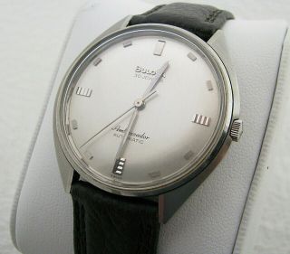 Vintage Mens Bulova Ambassador 30 Jewel Automatic Wristwatch Watch