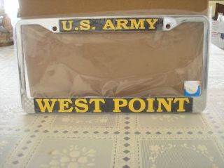 United States Army License Plate Frame - West Point