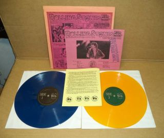 Rolling Stones - All Meat Music / Winter Tour 1973 2x Lp Colored Tmoq Trademark