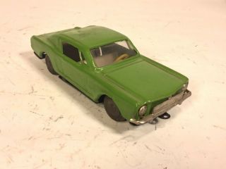 Vintage Made In Japan Ford Mustang Tin Toy 6 " Long