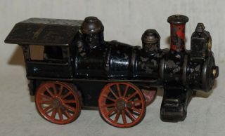 Vintage Cast Iron 0 - 4 - 0 Locomotive - 6 " Long