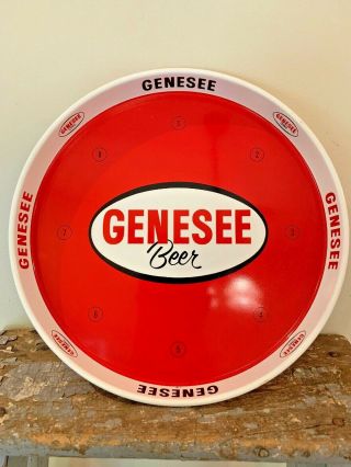 Vintage Genesee Beer Tray 12 "