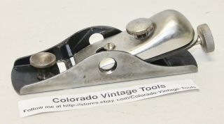 6 1/4” Millers Falls No.  206b All Steel Low Angle Back Plane / 12 Degrees