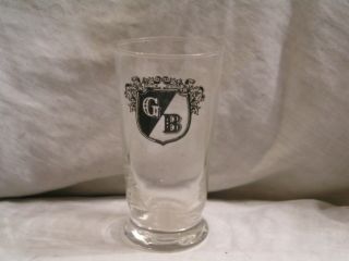 Griesedieck Bros Beer Glass From St Louis,  Mo
