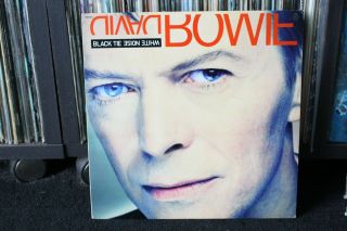 David Bowie Black Tie White Noise First Press Lp