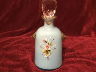 Stunning Victorian French Opaline Perfume / Scent Bottle 2