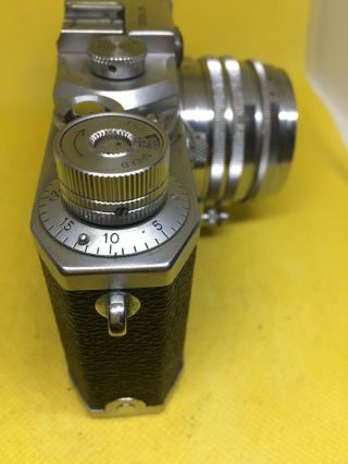Vintage Canon IIF 35mm rangefinder camera with 50mm f/1.  5 Serenar lens SWEET 2