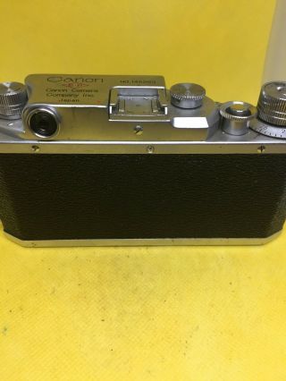 Vintage Canon IIF 35mm rangefinder camera with 50mm f/1.  5 Serenar lens SWEET 3