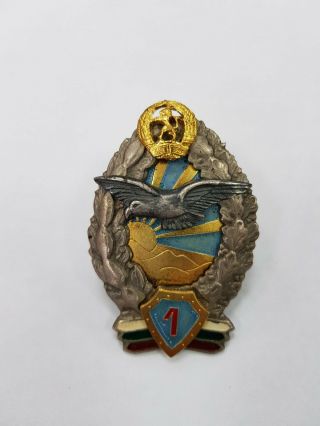 Rrr Rare Bulgarian Soviet Military Pilot Badge 1st Class 1960 - 1970