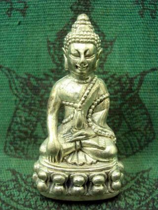 Phra Kring Lp Tim Wat Lahanrai Talisman Buddha Statue Lucky Healing Thai Amulet