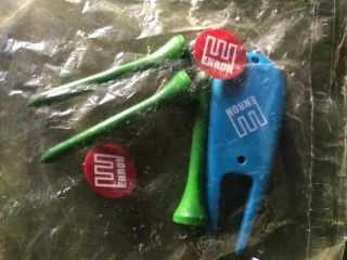Rare Enron Golf Divot Tool,  Markers And Tees Authentic Collectibles