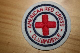 Ww2 American Red Cross Clubmobile Service On Felt