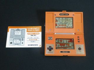 Vintage Nintendo Game & Watch Donkey Kong Multi Screen Japan Made 51