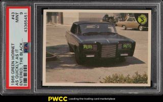 1966 Donruss Green Hornet Quickly As It Entered,  The Black 43 Psa 9 (pwcc)
