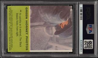1966 Donruss Green Hornet Quickly As It Entered,  The Black 43 PSA 9 (PWCC) 2