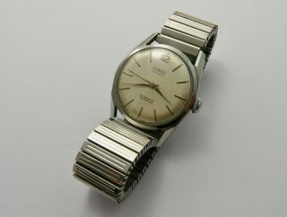 Vintage 1960s Pierpont Swiss Made Felsa 1560 25j Automatic Gents Wristwatch Vgc