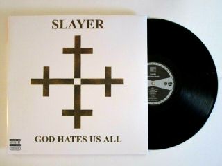 Slayer God Hates Us All Lp 2013 Repress Nm Jeff Hanneman Kerry King