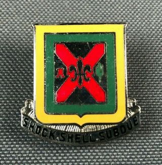 Us Army 274th Tank Battalion Dui Nsm Pb Di Pin Badge Unit Crest 887e
