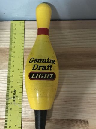 Draft Light Beer Tap/pull/knob Handle Bowling Pin