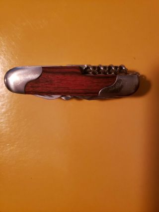 Nra Pocket Knife Multi Tool And Rose Wood Handle