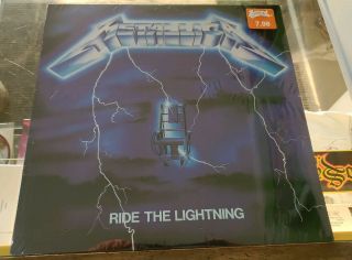 Metallica - Ride The Lightning Album 1984 Megaforce/elektra Pressing