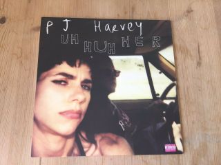 Pj Harvey Uh Huh Her Vinyl Lp Record Inner Sleeve The Letter