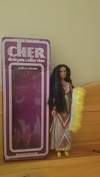 Vintage Mego: Cher Doll/bob Mackie 