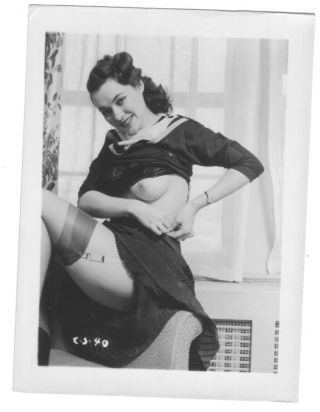 June King / 1950`s Vintage 4x5 Photo
